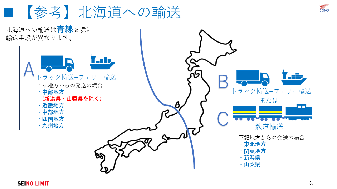 【北海道への輸送事例や物流業務の】雪と物流 