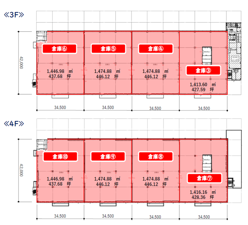 3・4F図面 3・4F図面
